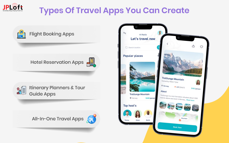 Types of Travel Apps You Can Create
